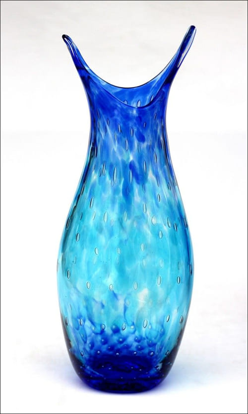 Click to view detail for DB-134 Under the Sea Blue Vase